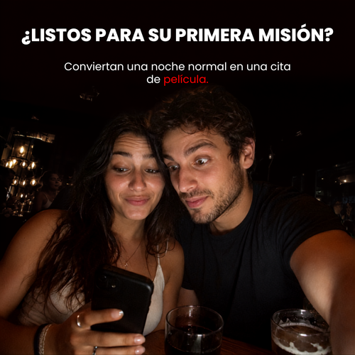 CÓMPLICES: Citas de Película para Parejas + 2 Regalos