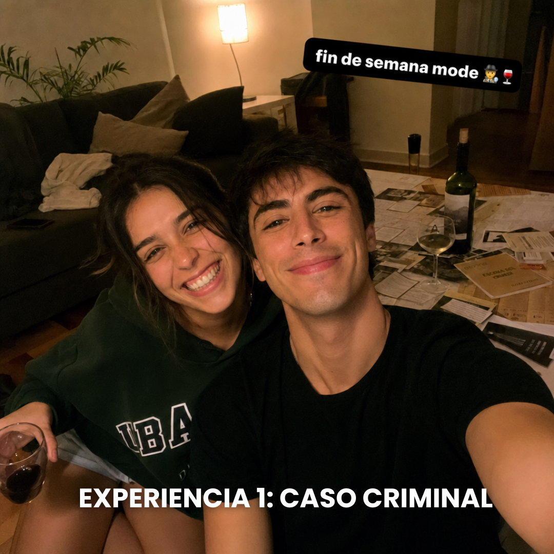 CÓMPLICES: Citas de Película para Parejas + 2 Regalos